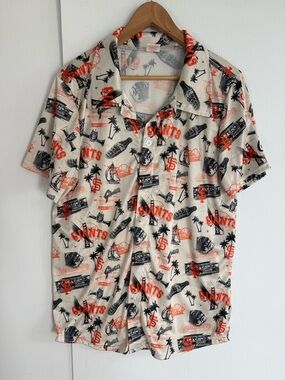 SF GIANTS Button Down Shirt